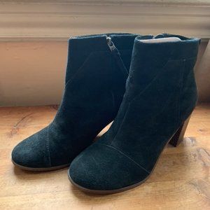TOMS Lunata Suede Bootie